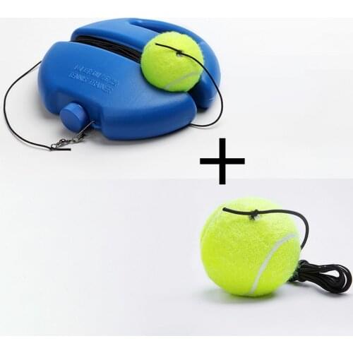 Tennis Practice Trainer Tennis Training Tool Single Self-study Exercise Rebound Ball Baseboard Sparring Device Tennis Accessorie