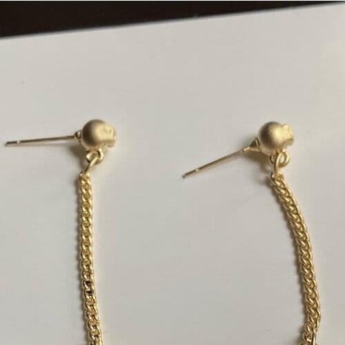 High quality chain earrings