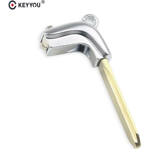 KEYYOU 10x Replacement Blank Insert Key Blade For BYD FO G3 L3 S6 M6 G6 sirui Surui Smart emergency spare key blade Replacement