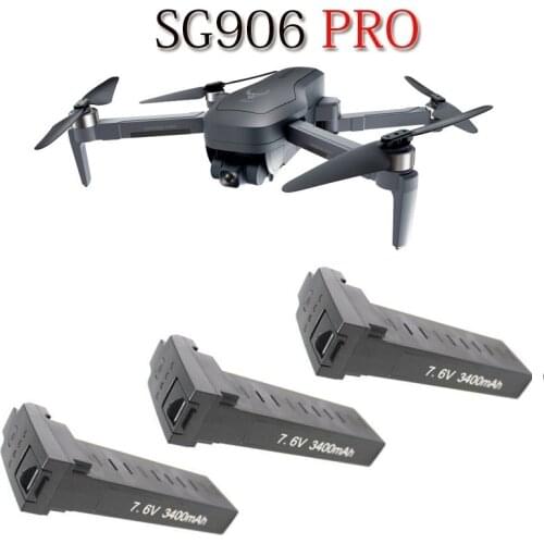 TERANTY POWER SG906 PRO x7pro Spare Battery GPS Drone Self-Stabilizing Gimbal 7.6V 3400 mAh Battery Brushless Quadcopter Drones