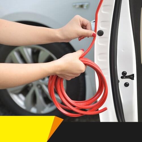 Car Door Anti Scratch Protector Strips Auto Sealing Guard Trim Automobile Door Edge Sticker Edge Decorative Protector Seal Strip