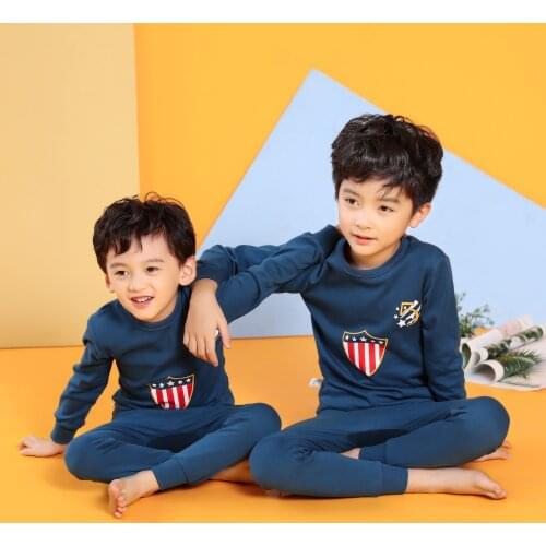 Winter Kids Pajamas Boys Girls Cotton Sleepwear Toddler Animal Pajamas Sets Baby Girl Clothes Nightwear Pyjamas Kids Baby Pijama