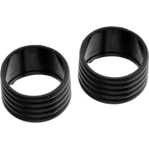 2pcs Badminton Tennis Racket Silicone Fix Ring Racket Grip Protector New