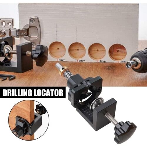 35mm Aluminum Alloy Hinge Positioner Adjustable Hinge Jig Kit Template Guide Tools for Face Frame Cabinet Door Hinges XHC88