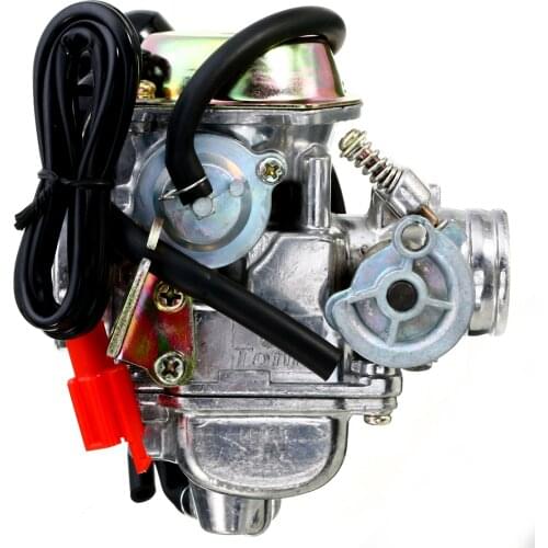 4 Stroke Motorcycle Carburetor 24mm GY6 110cc 125CC 150CC ATVs Go Karts and Scooters For Yamaha Suzuki Kawasaki