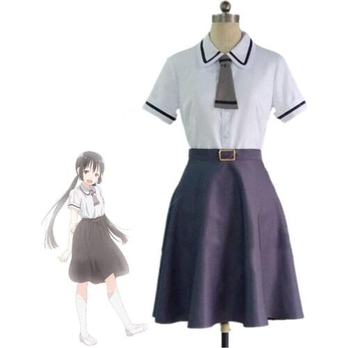 Anime Asobi Asobase Honda Hanako Olivia Cosplay Costume Japanese Anime Nomura Kasumi School Uniforms Halloween Carnival Uniforms