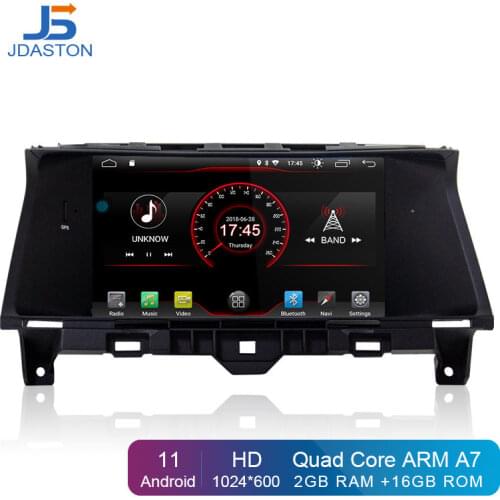 JDASTON Android 10 Car DVD Player For Honda Accord 8 2008-2012 Multimedia GPS Navigation 2 Din Car Radio Stereo Audio Bluetooth