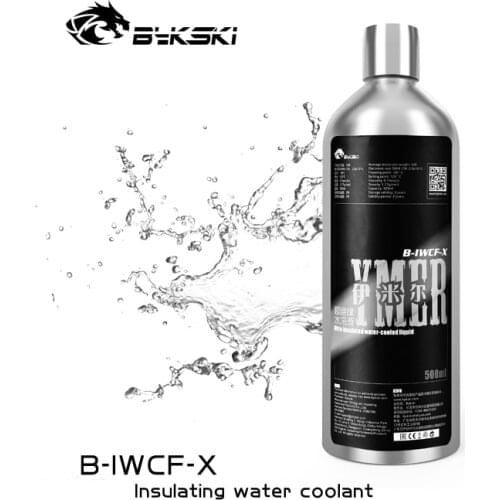 Bykski 500ml computer transparent Coolant water cooling liquid Split DIY Water-cooled liquid transparent fluid B-IWCF-X