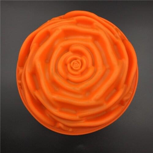 Classic Rose Silicone Cake Mold Big Flower Cake Pan DIY Cake Tools Silicone Cake Decorating Molds Bakeware
