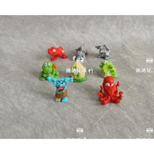 50pcs/lot Cartoon Little Animal Dolls 3.5cm Kids Toys Capsule Toy Hobby Collections