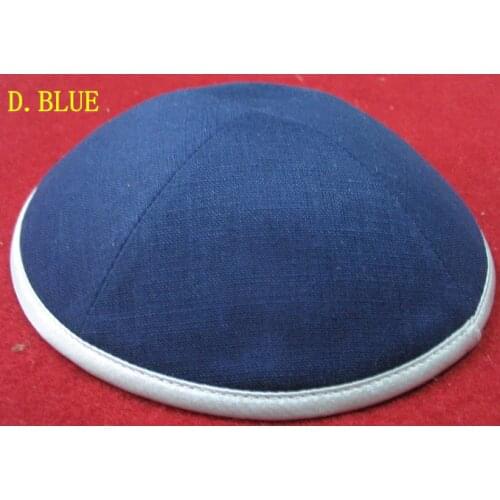 LINEN DELUXE JEWISH KIPPAH YARMULKE KIPPOT, PERSONALIZED UNDER ENQUIRY