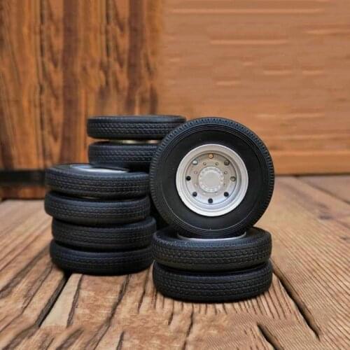1/24Scale Rear Wheel Assembly of Truck Truck Conversion Parts DIY Material Accessories Gifts Display Collection Hot Toys