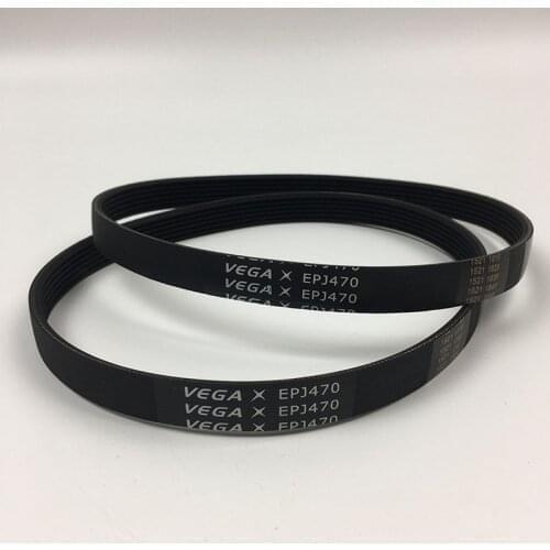 Motor belt Vega rubber multi-groove belt multi-wedge belt EPJ 470 6 ribs conveyor belt roller running mechanical small belt