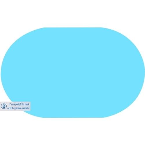 X7AE Car Rear View Mirror Rainproof Film Anti-Fog Clear Protective Sticker Anti-Scratch Waterproof Mirror Window Film for Car