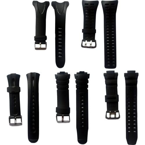 Gosear Plastic Wristband Adjustable Replacement Watch Strap Band for Skmei 1025 1251 1068 0931 1080 Sports Watch Accessories