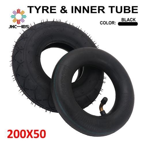 Good Quality 200x50 Tire Tyre and Inner Tube For Electic Scooter Motorcycle ATV Moped Parts 200*50 Lightning Shipment