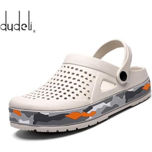 Unisex Fashion Beach Sandals Thick Sole Slipper Waterproof Anti-Slip Sandals Flip Flops for Women Men