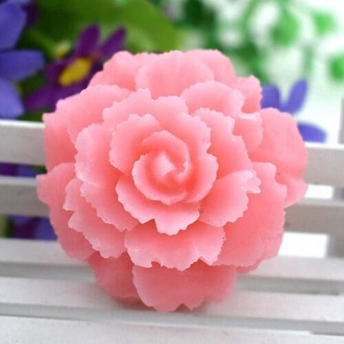 Craft Cupcake Bloom 3D Rose Flower Fondant Silicone Tool Cookies Baking Mould Mold Form Sugar Baking Cake Chocolate Soap S8H5