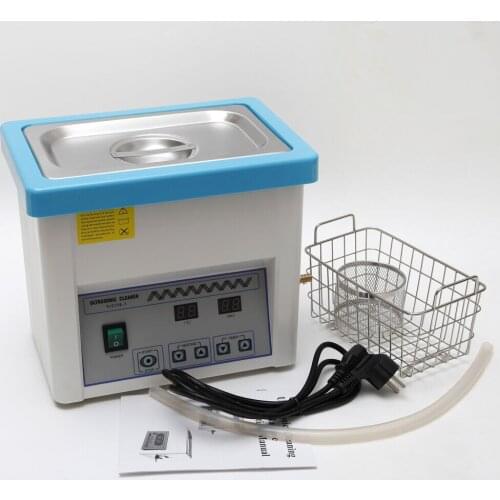 Dental Lab Ultrasonic Cleaning Cleaner Digital for Handpiece Turbine Jewelry 5l