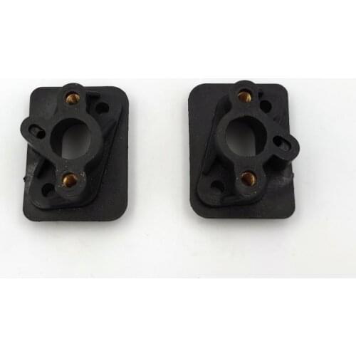 2pcs Inlet Intake Manifold For 33cc 43cc 49cc 2-stroke Engine Moped Scooter Cat Eye Mini Moto Dirt Pocket Bike Go Kart Minimoto