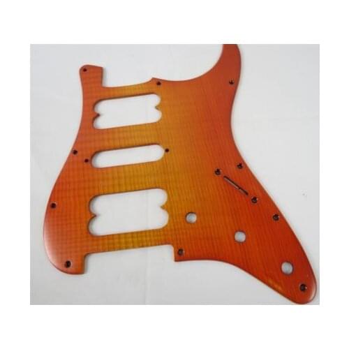 1pcs Hand made solid maple wood GUITAR HSH Pickguard