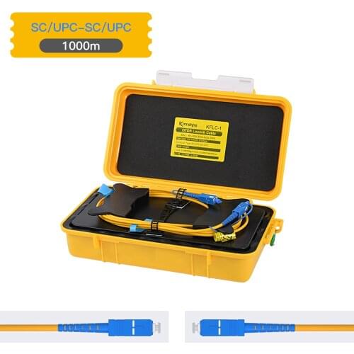1000meters SM 1310/1550nm OTDR Dead Zone Eliminator, Fiber Rings ,Fiber Optic OTDR Launch Cable Box SC-UPC/ SC-UPC