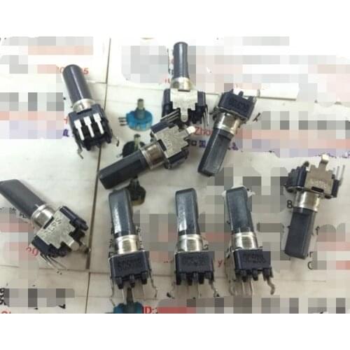 5pcs/lot Japan ALPS 09-type vertical single-potentiometer 503B B50K gray handle length 18MMF