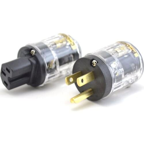 Brand New Hi End Hifi audio P029 AC power electric plug power cord connectors