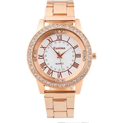 Womens Watches New Luxury Crystal Quartz Men Women Watch Fashion Tricolor Full Steel Ladies Sports Clock Gift Reloj Mujer часы