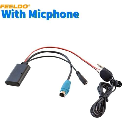 FEELDO Car Audio Radio Wireless Bluetooth Module Receiver Music AUX Adapter Cable For KCE-237B 123E/101E/102E/105E/117J/305S