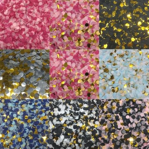 2cm 10g/bag Mixed Colors Round Tissue Wedding Confetti Dot Filling Balloons Christmas Engagement Birthday Party Decoration
