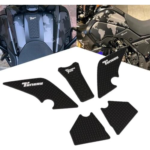 Motorcycle accessories Non-slip Side Fuel Tank Stickers waterproof pad stickers For YAMAHA Tenere 700 T7 Rally T 700 2019- 2021