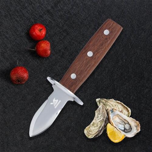 BIGSUNNY Oyster Shucking Knife Oyster Shucker Oyster Opener Oyster Clam Pearl Shell Shucking Knife and Opening Tool