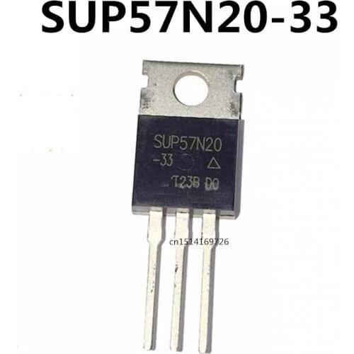 Original 5PCS/ SUP57N20-33 TO-220 200V 57A