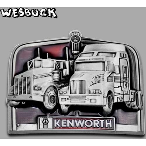 WesBuck Brand Belt Buckle Truck Belt Buckle With PU Belt