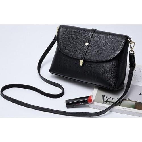 Famous brand design women bag Fashion Shoulder Bag Women Messenger Crossbody Bags Ladies Solid Purses Cowhide leather falp bags