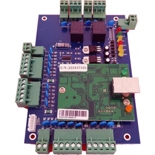 TCP two Door access controller Two way Door Access Board Controller Panel For 2 Door two door support QR RFID reader,sn:L02