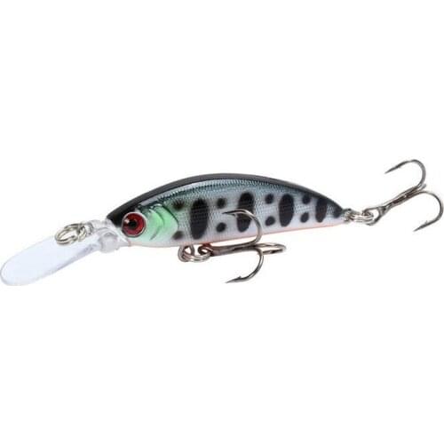 YUZI Crankbait Fishing Lure Minnow Wobblers Hard Bait 5.7g 70mm Sinking Vibration Artificial Pike Carp Swimbait Pesca