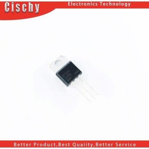 10PCS/LOT BTA06-600B BTA06 BTA06-600 TO-220 Triacs 6 Amp 600 Volt thyristor