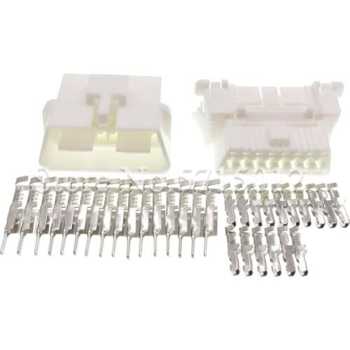 16 Hole 179631-1 Car OBD Connector Diagnostic Socket Female Male Plug For Toyota