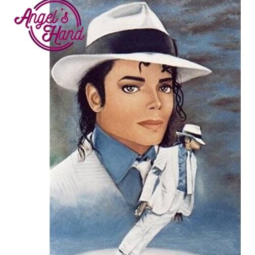 New Michael Jackson diy 5D Diamond Painting Cross Stitch Full Square Drill Arts Diamond Embroidery Portrait Rhinestones Painting