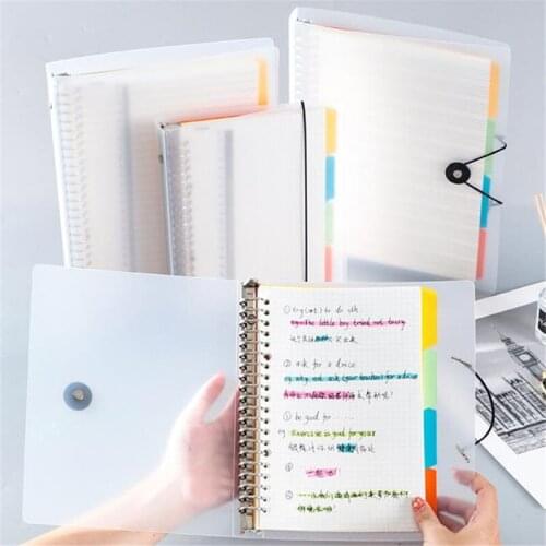 B5/A4/A5 High Quality Binder Notebook Loose Leaf Spiral Notebook Paper Diary Removable 120 pages Thickened Coil Shell Notebook