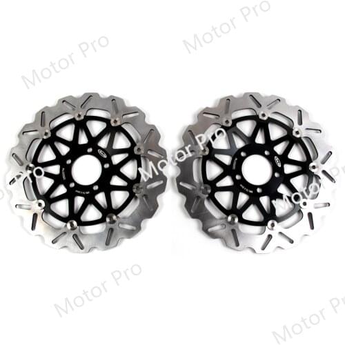 For Kawasaki VN MEAN STREAK 1600 2004 - 2007 CNC Floating Disk Front Brake Disc Rotor VN1600 2005 2006 / VN1500 2002 2003