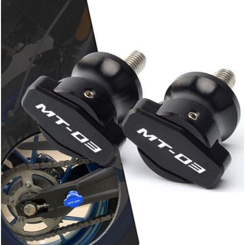 For YAMAHA MT-03 MT-25 MT03 MT25 MT 03 MT 25 Motorcycle CNC Frame Stands M6 Screws sliders Swingarm Spools Slider 6MM