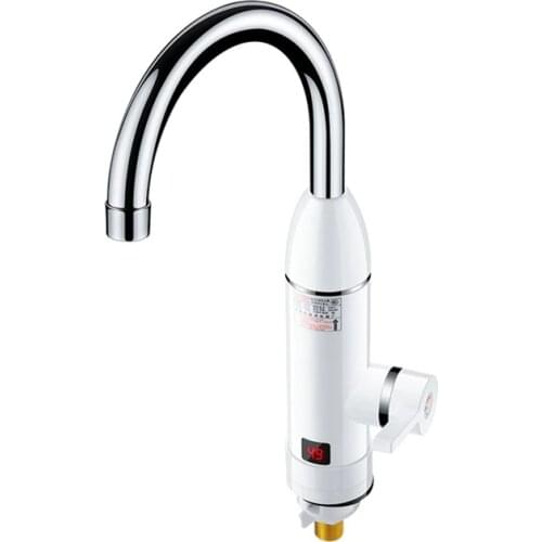 DMWD 3000W Instant Electric Water Heater Hot Faucet Kitchen Electric Tap Water Heating Instant Water Heater Digital Display 220V