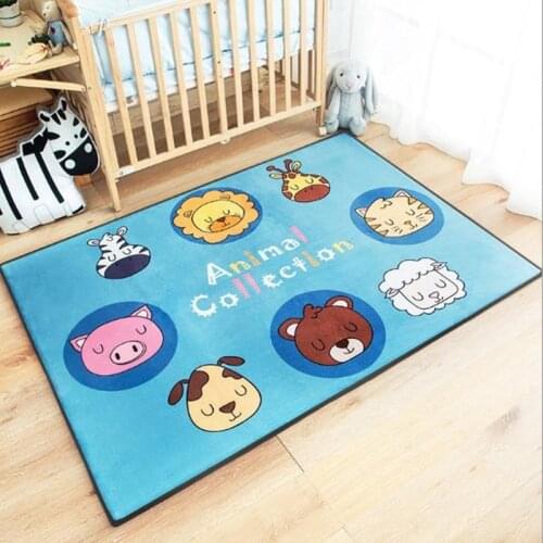 Home Unicorn childrens game pad baby climb carpet carton fox bear livingroom bedroom rug mat upset baby crawling MATS tapetes