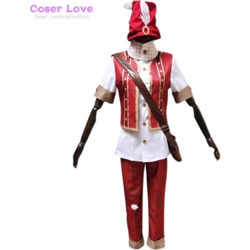 Identity V Survivor Postman Wizard Victor Grantz Cosplay costume Halloween New Years Christmas clothing