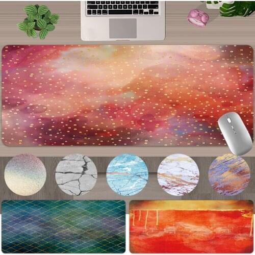 Mouse-Pad High Quality Game Mousepad Home Office Laptop Mouse Mat Large Size Creative Fashion Background Pattern Series