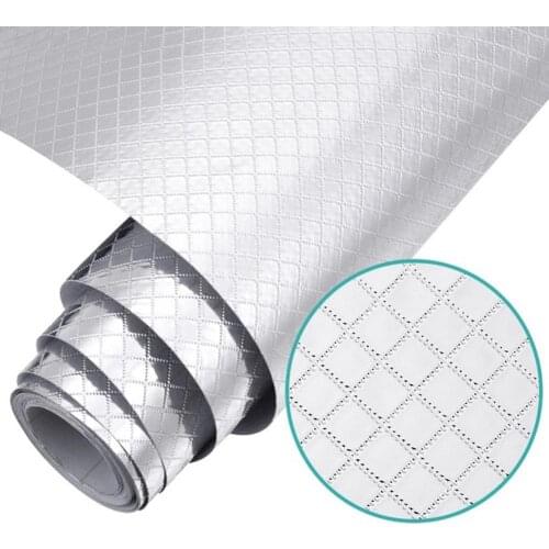 Oil Proof Heat Resistant Self Adhesive Home Kitchen Stove Cleaning Protect Wall Sticker Decal Supplies