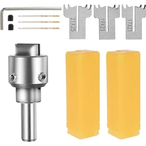 8PCS Wooden Ring Drill Bit Multifunction Wooden Thick Ring Maker for Making Personalized Wooden Rings and Jewelry